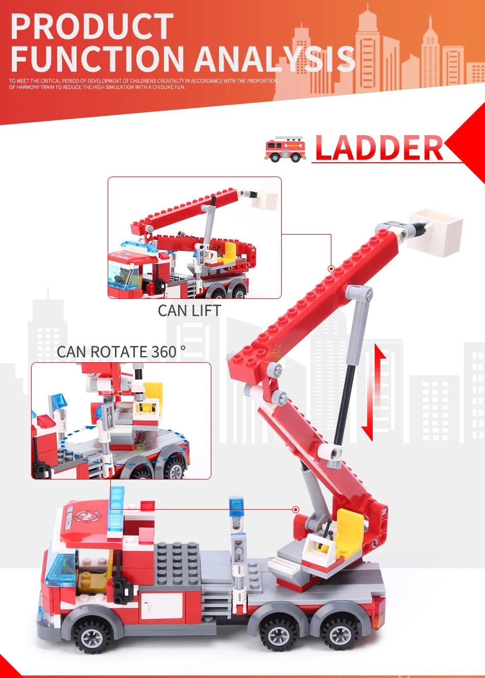 Mego BAUSTEINE – Feuerwehr Ausbildungszentrum 🚒 🔩