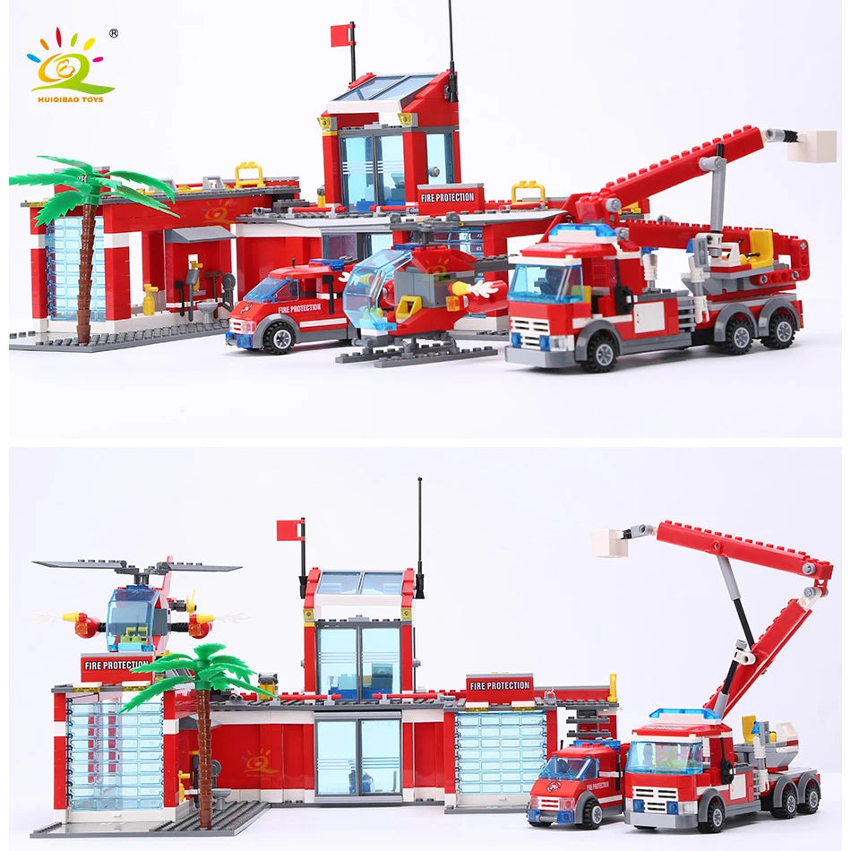 Mego BAUSTEINE – Feuerwehr Ausbildungszentrum 🚒 🔩