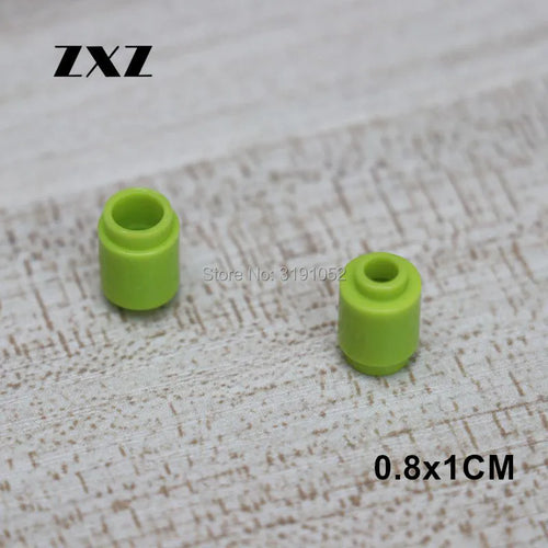 100 Stück Bausteine MOC Runde Ziegel Zylinder Ziegel 1X1 Kinder Spielzeug Ziegel Teil 3062 Stadt Freunde Ziegel Zubehör