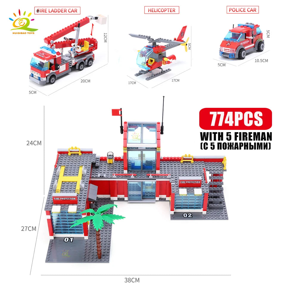 Mego BAUSTEINE – Feuerwehr Ausbildungszentrum 🚒 🔩