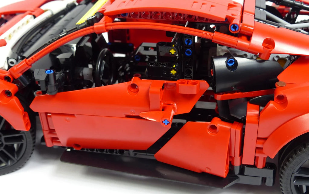 Mego TECH – 488 GTE Performance Rennwagen (1684 Teile 🔩)