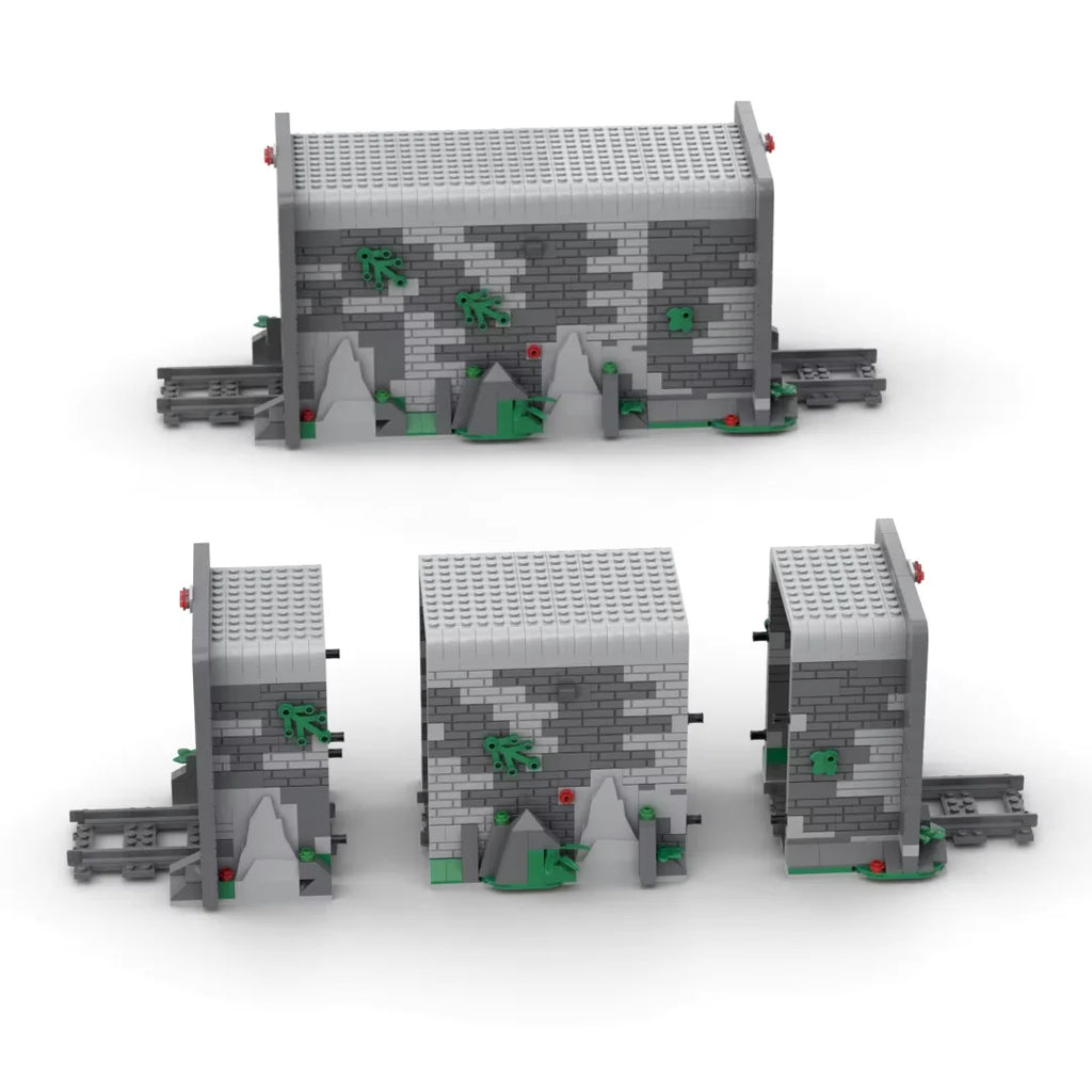 Mego BAUSTEINE – Zugtunnel Set 🧱