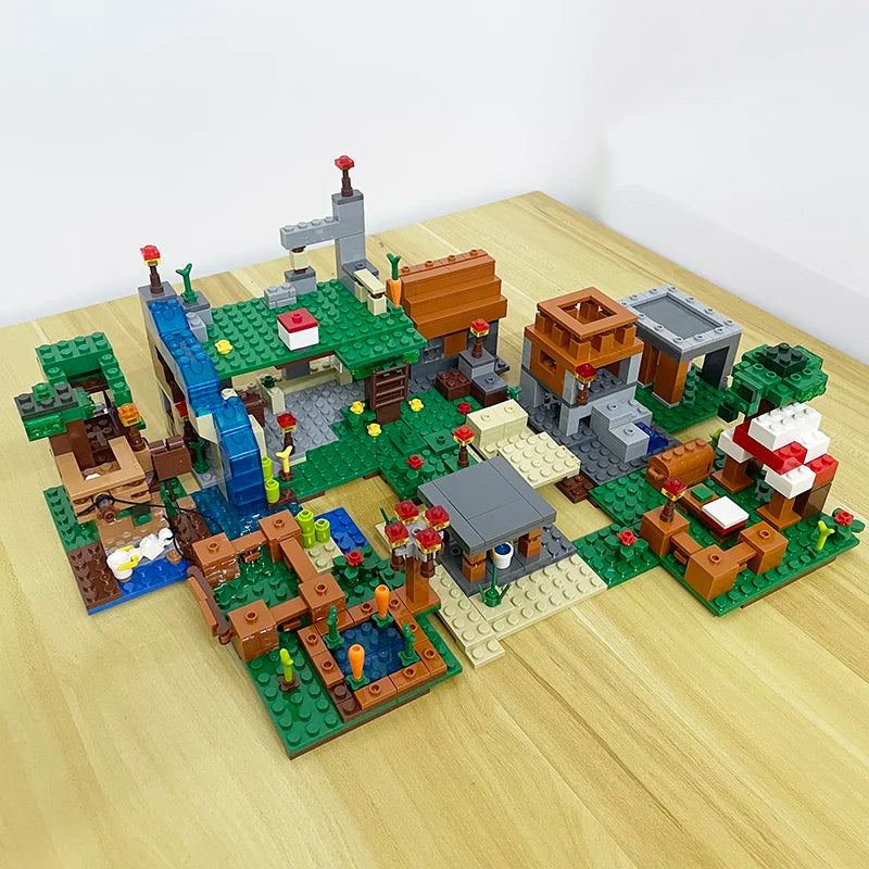 Mego BAUSTEINE – Creative DIY Farm Cottage 🏡🌳