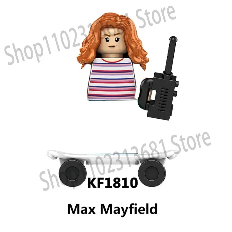 Mego BAUSTEINE – Upside Down Figuren-Set 🧱🕷️ (Stranger-Style)