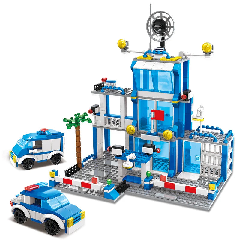 Mego BAUSTEINE – Große Polizeistation 🏙️