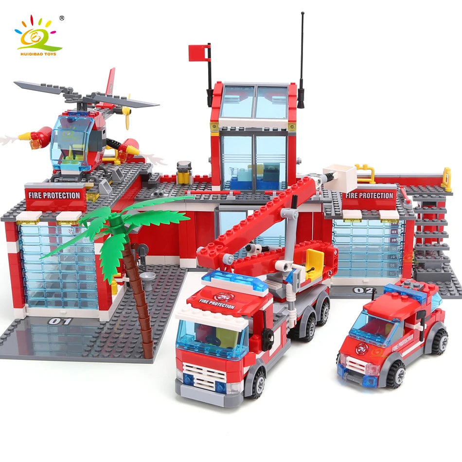 Mego BAUSTEINE – Feuerwehr Ausbildungszentrum 🚒 🔩