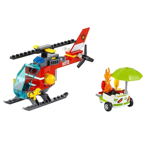 Mego BAUSTEINE – Feuerwehr Garage & Einsatzfahrzeuge 🚒🔩