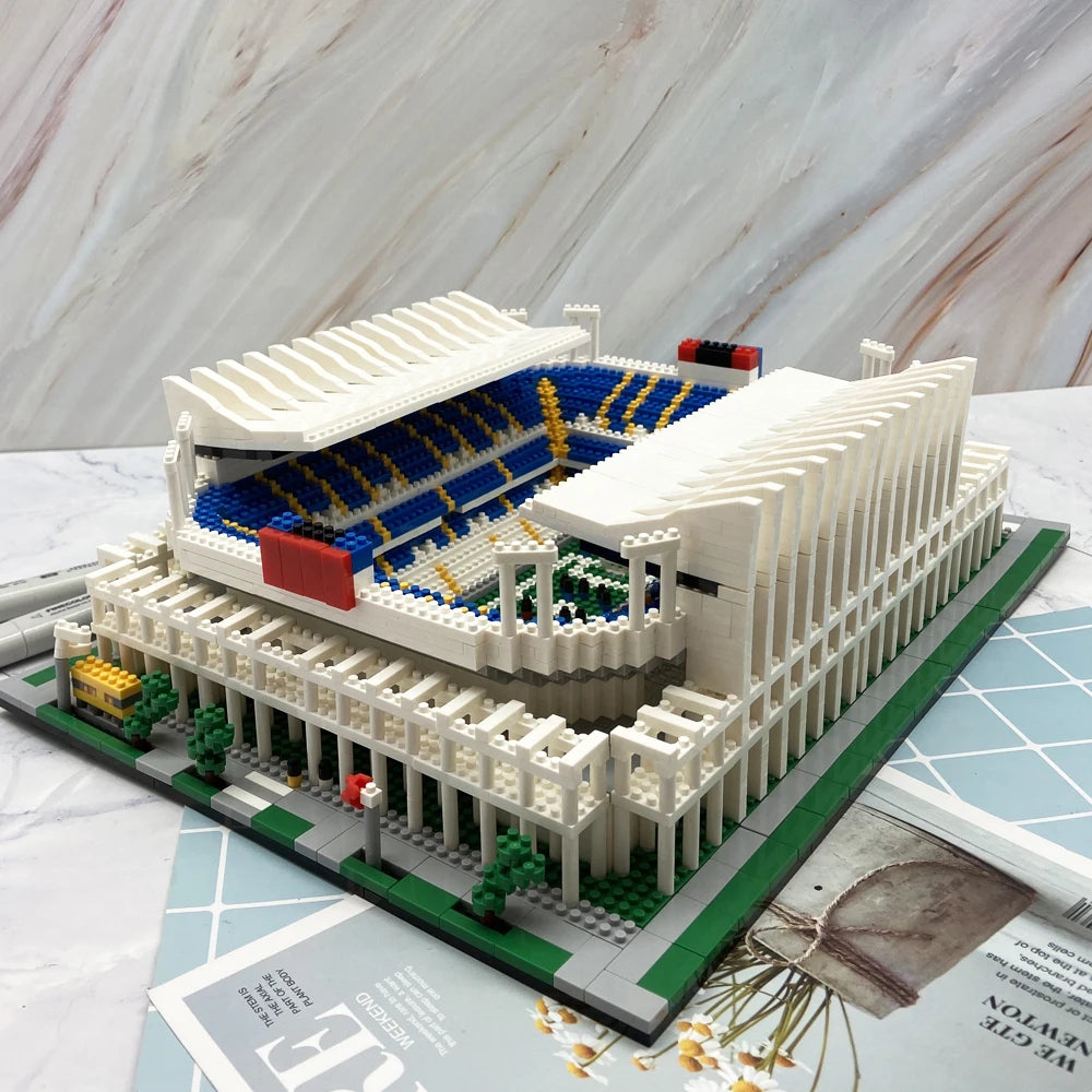 Mego BAUSTEINE – Fußballstadion Architektur-Set 🏟️