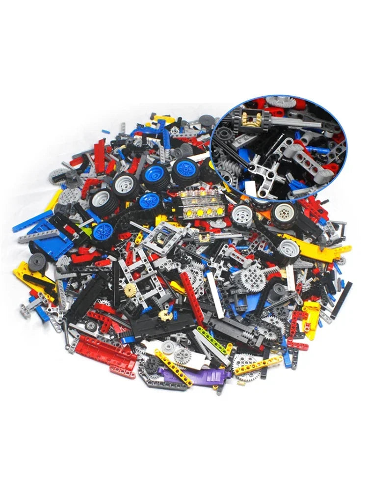 Mego BAUSTEINE – Technik Teile Mix 🧱🔩 (1 kg)