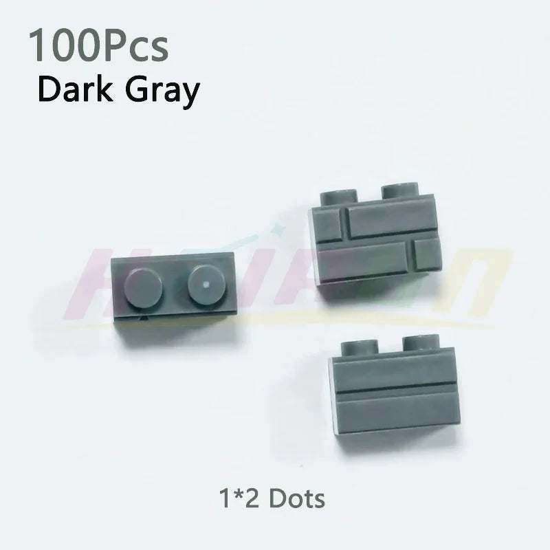 Mego BAUSTEINE – 100 Stück Dicke Wand-Bausteine 🔧