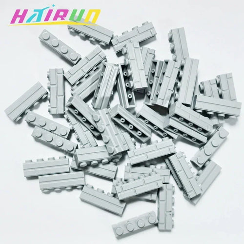 100 Stück DIY-Bausteine, Stadt MOC, dicke Wandsteine, pädagogisches kreatives Spielzeug für Kinder, Größe kompatibel mit allen Marken