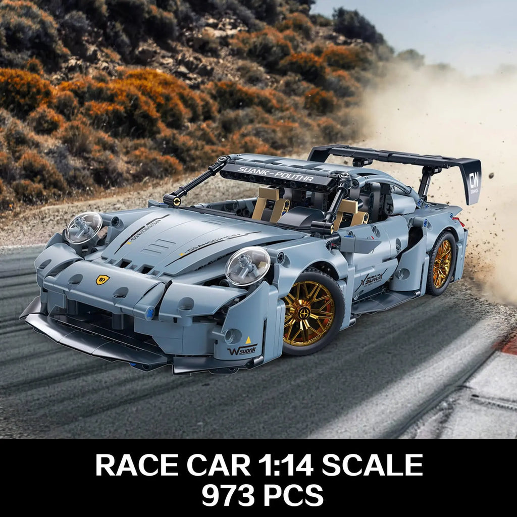 🔩 Mego TECH Sportwagen Performance – 666 Teile