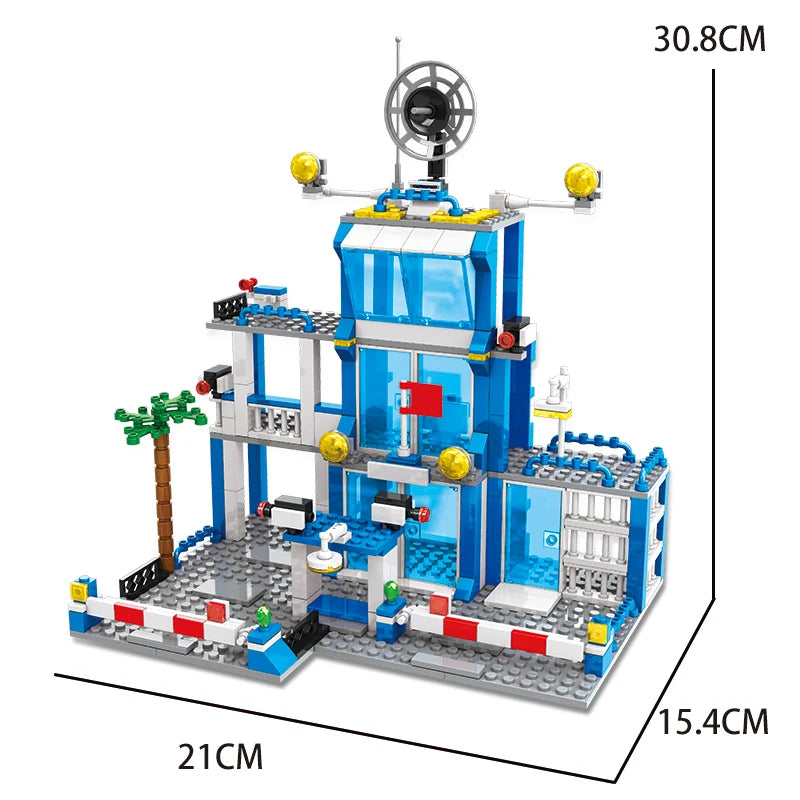 Mego BAUSTEINE – Große Polizeistation 🏙️