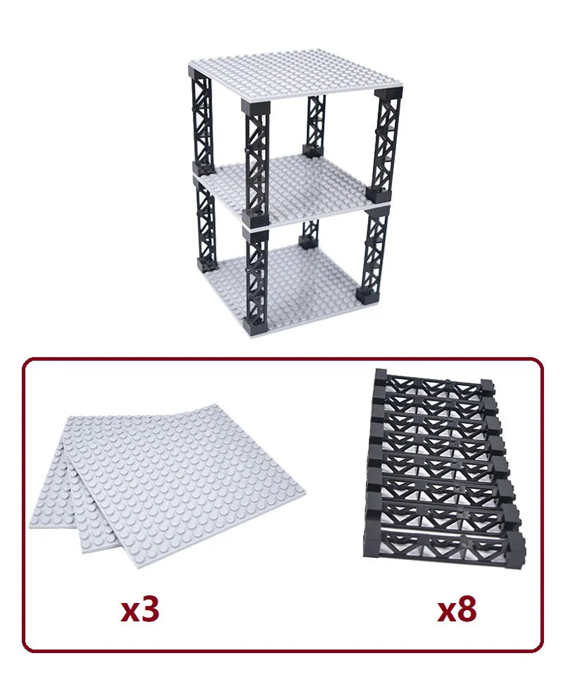 Mego BAUSTEINE – Kreative Bauplatten Set 🧱