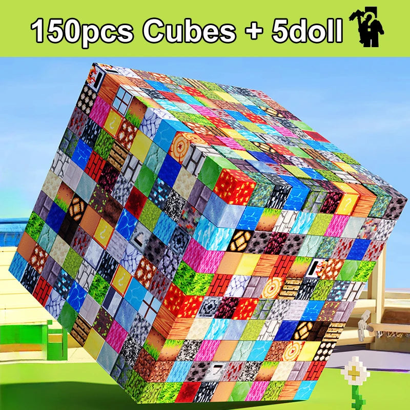 Mego MAGNETSTEINE – Magnetisches Bau- & Spielset (300 Teile 🔩)