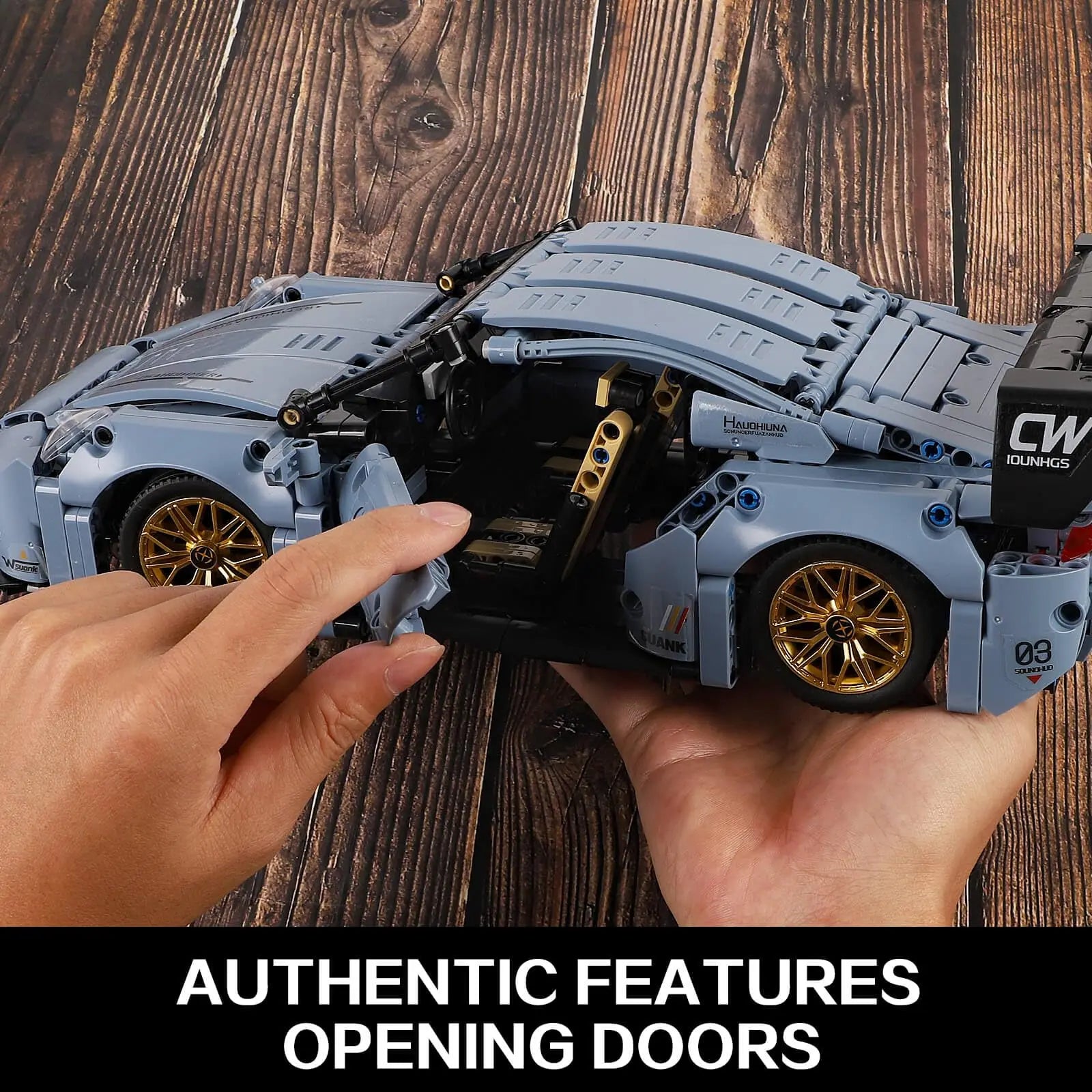 🔩 Mego TECH Sportwagen Performance – 666 Teile