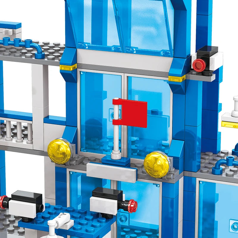 Mego BAUSTEINE – Große Polizeistation 🏙️