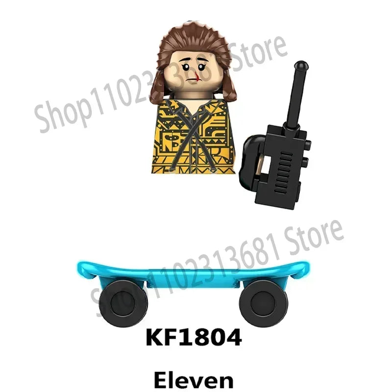 Mego BAUSTEINE – Upside Down Figuren-Set 🧱🕷️ (Stranger-Style)