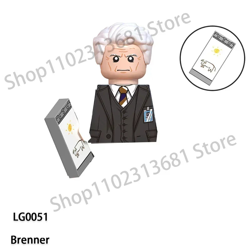 Mego BAUSTEINE – Upside Down Figuren-Set 🧱🕷️ (Stranger-Style)