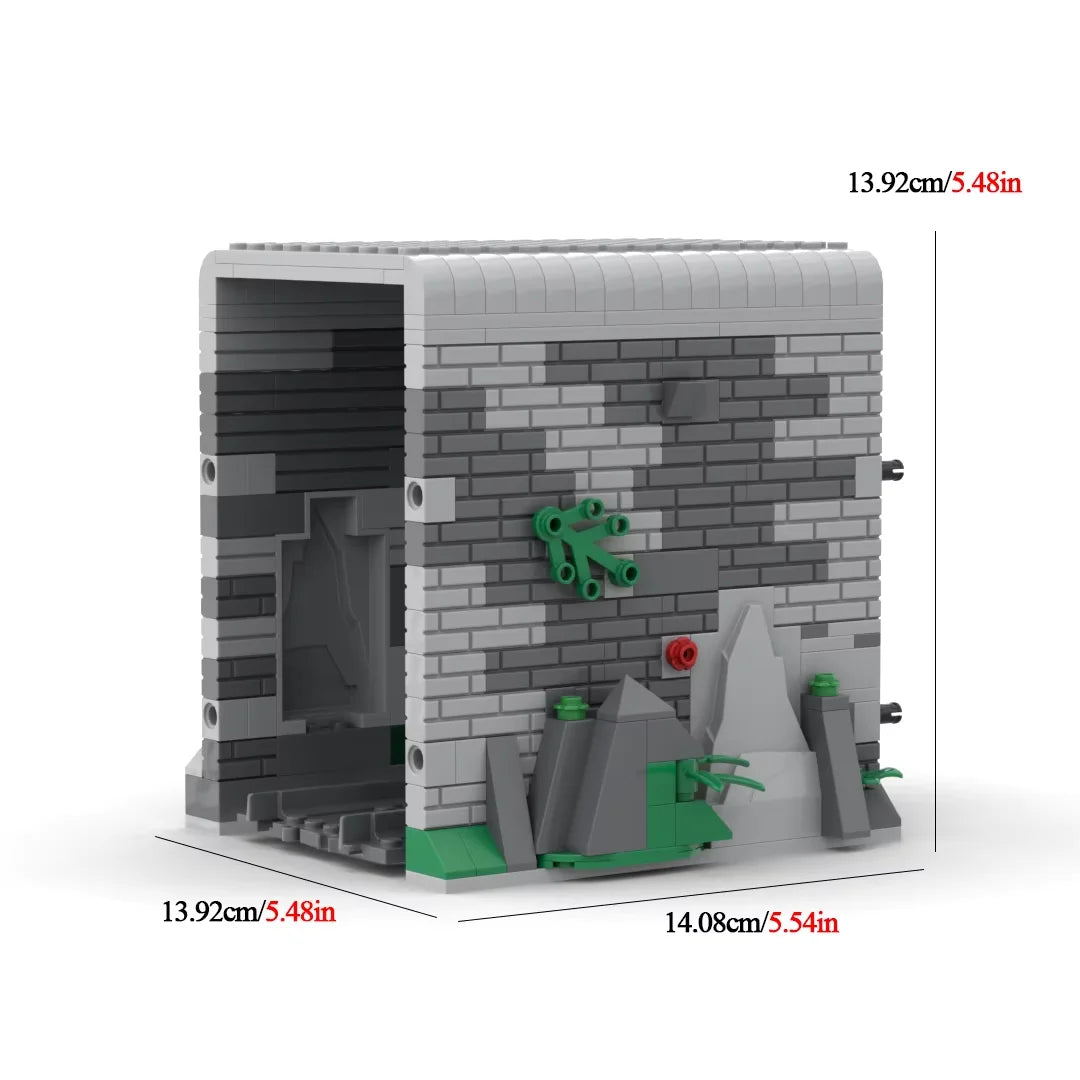 Mego BAUSTEINE – Zugtunnel Set 🧱