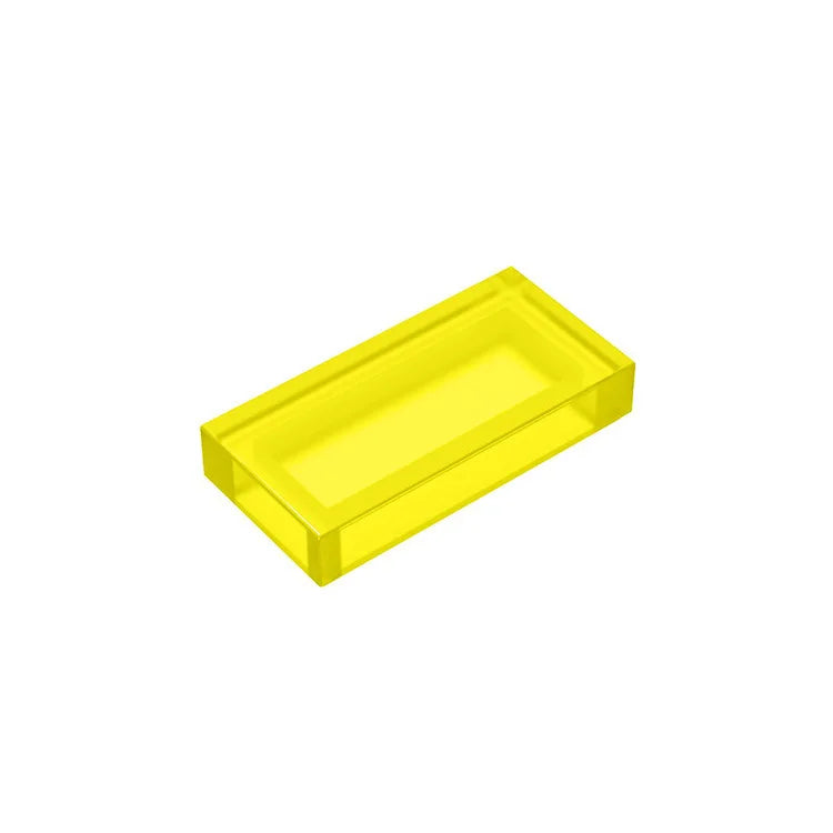 Mego BAUSTEINE – Basisplatte Fliese 1x2 🔩 (10 Teile)