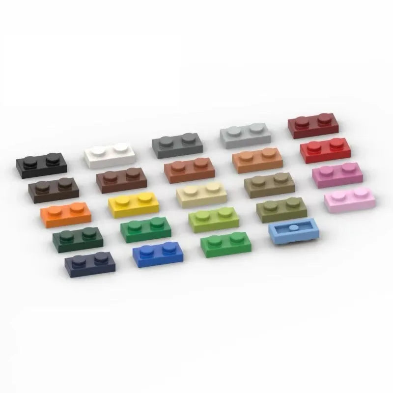 Mego BAUSTEINE – 500 g / 150+ Teile Niedrige Bausteine 🔧