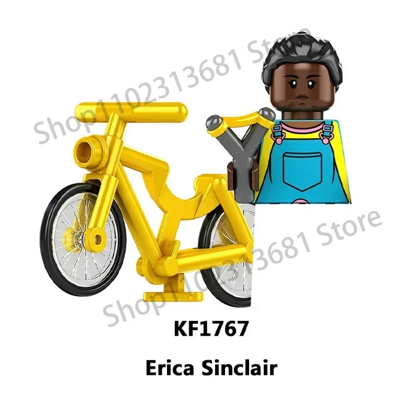 Mego BAUSTEINE – Upside Down Figuren-Set 🧱🕷️ (Stranger-Style)