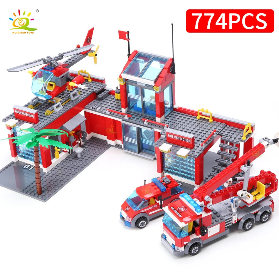Mego BAUSTEINE – Feuerwehr Ausbildungszentrum 🚒 🔩