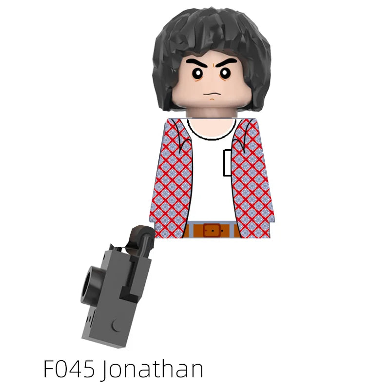 Mego BAUSTEINE – Upside Down Figuren-Set 🧱🕷️ (Stranger-Style)