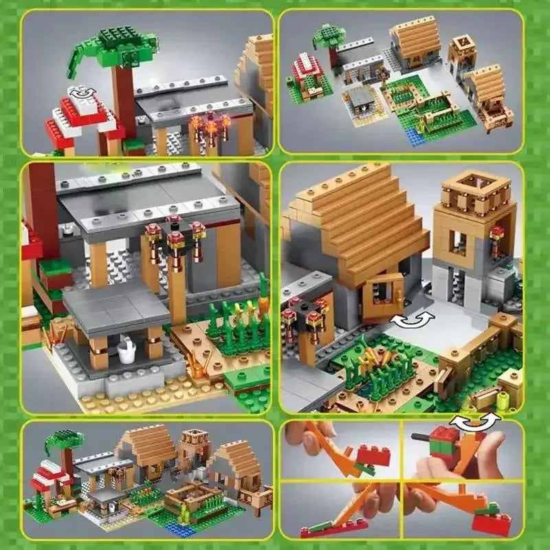 Mego BAUSTEINE – Treehouse & Village Farm Abenteuer 🌳🏡
