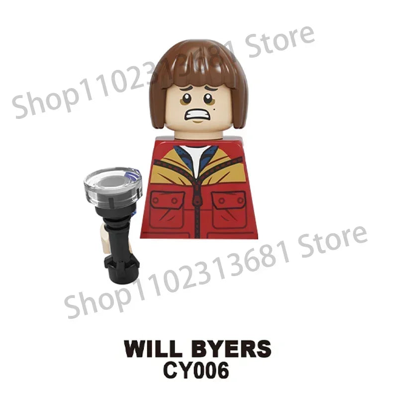 Mego BAUSTEINE – Upside Down Figuren-Set 🧱🕷️ (Stranger-Style)