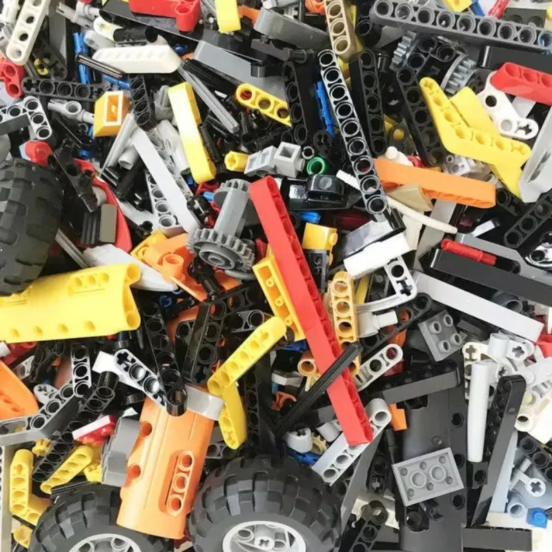 Mego BAUSTEINE – Technik Teile Mix 🧱🔩 (1 kg)