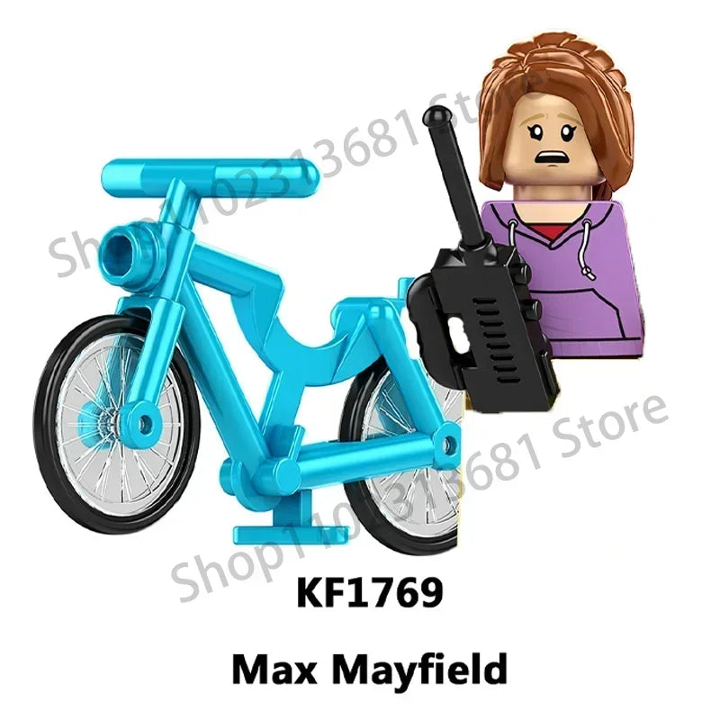 Mego BAUSTEINE – Upside Down Figuren-Set 🧱🕷️ (Stranger-Style)