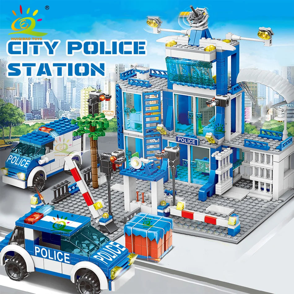 Mego BAUSTEINE –Feuerpolizei Einsatzstation 🚒🔩