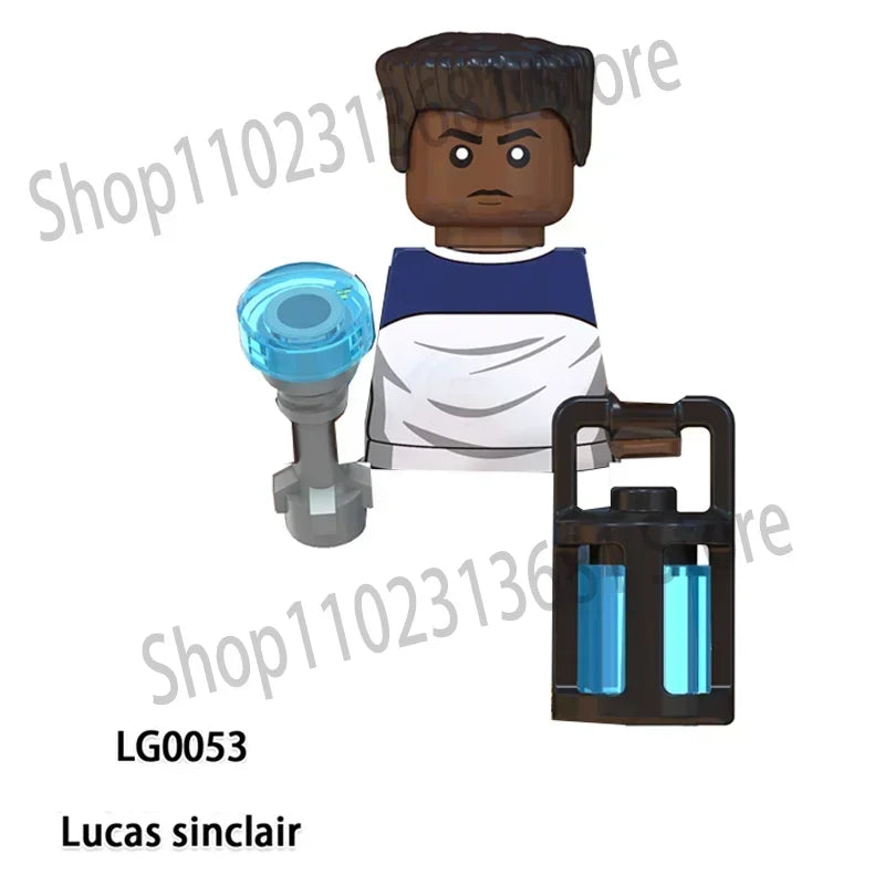 Mego BAUSTEINE – Upside Down Figuren-Set 🧱🕷️ (Stranger-Style)