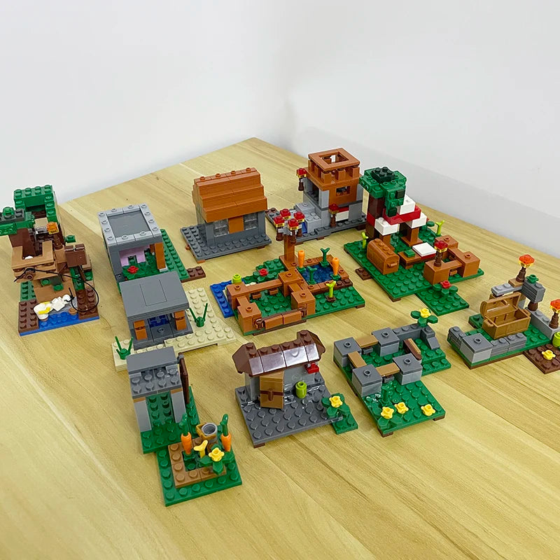 Mego BAUSTEINE – Creative DIY Farm Cottage 🏡🌳