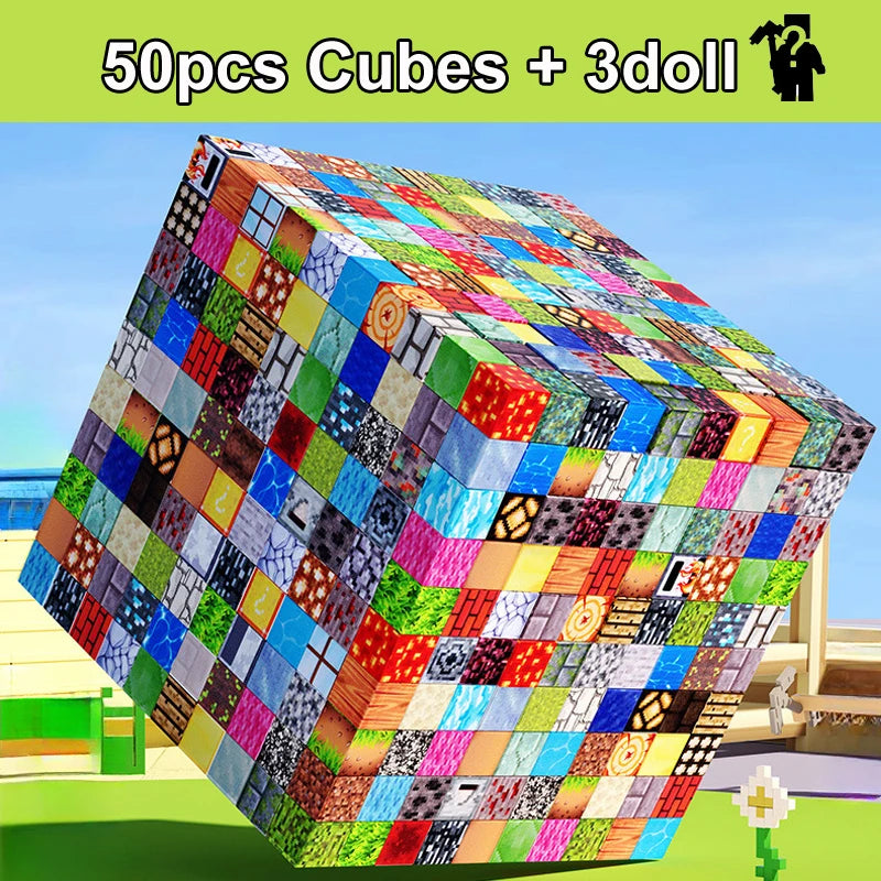 Mego MAGNETSTEINE – Magnetisches Bau- & Spielset (300 Teile 🔩)