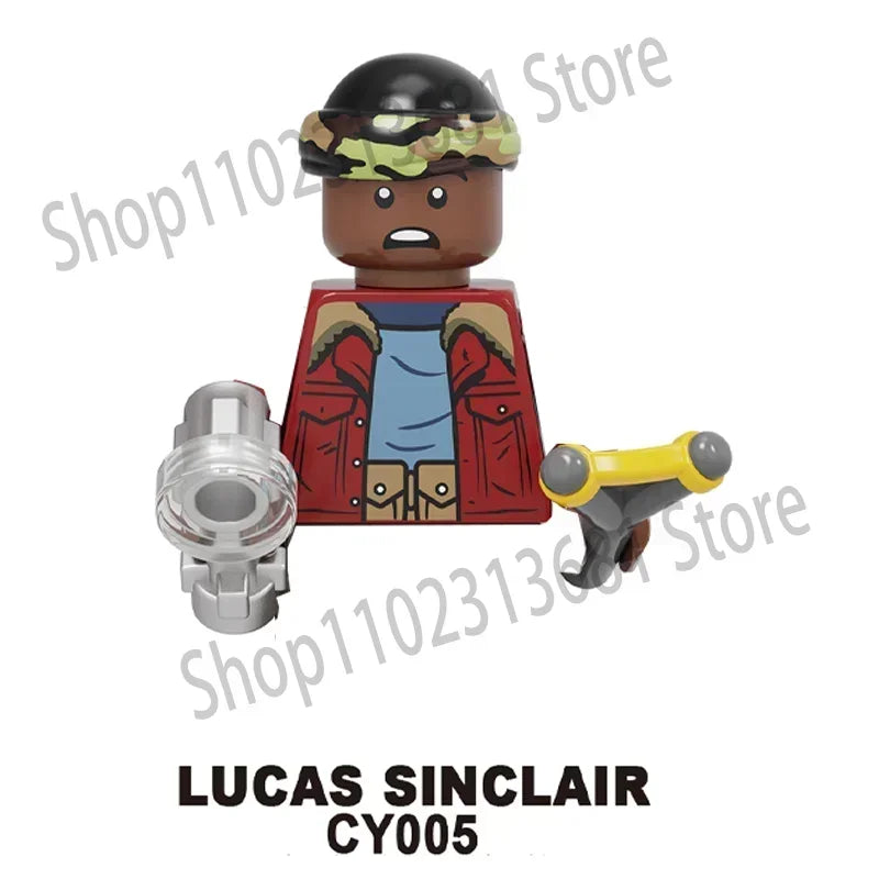 Mego BAUSTEINE – Upside Down Figuren-Set 🧱🕷️ (Stranger-Style)