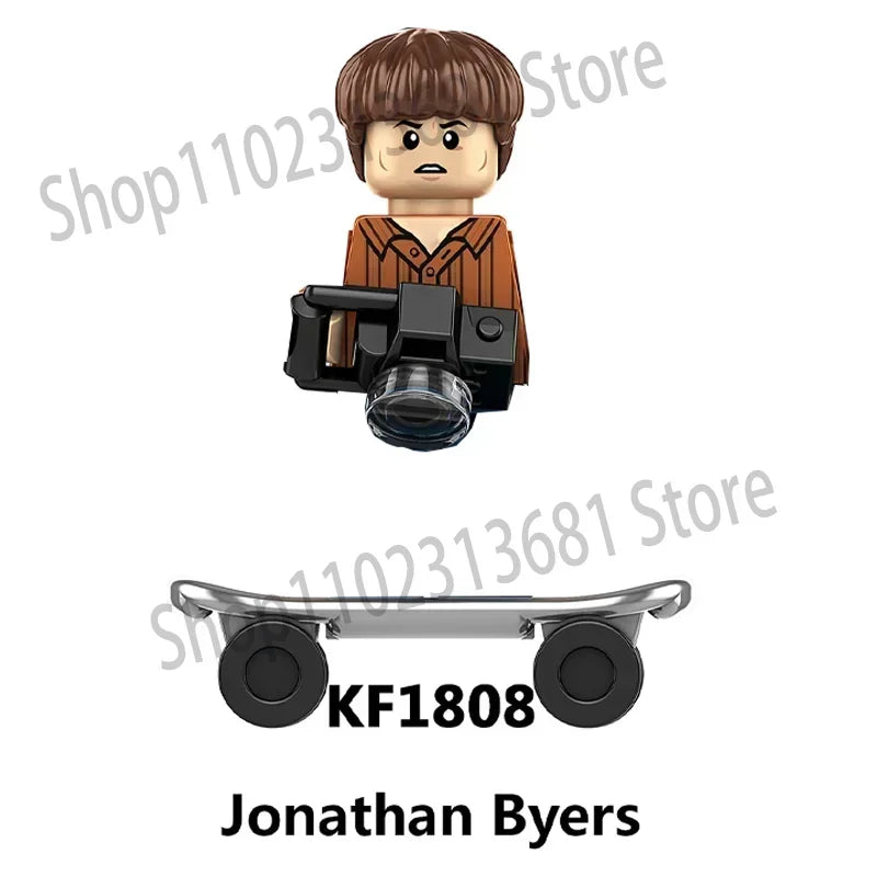 Mego BAUSTEINE – Upside Down Figuren-Set 🧱🕷️ (Stranger-Style)