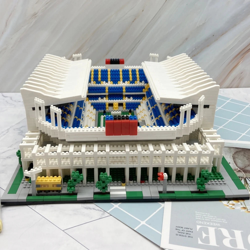 Mego BAUSTEINE – Fußballstadion Architektur-Set 🏟️