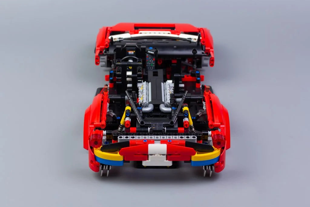 Mego TECH – 488 GTE Performance Rennwagen (1684 Teile 🔩)