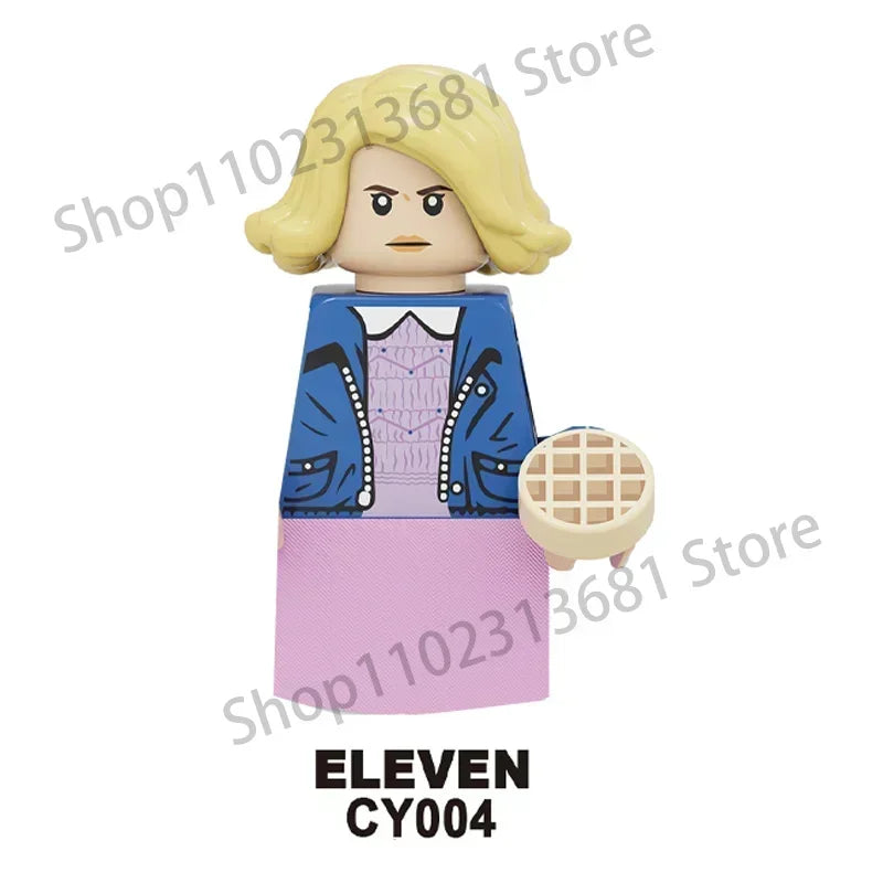 Mego BAUSTEINE – Upside Down Figuren-Set 🧱🕷️ (Stranger-Style)