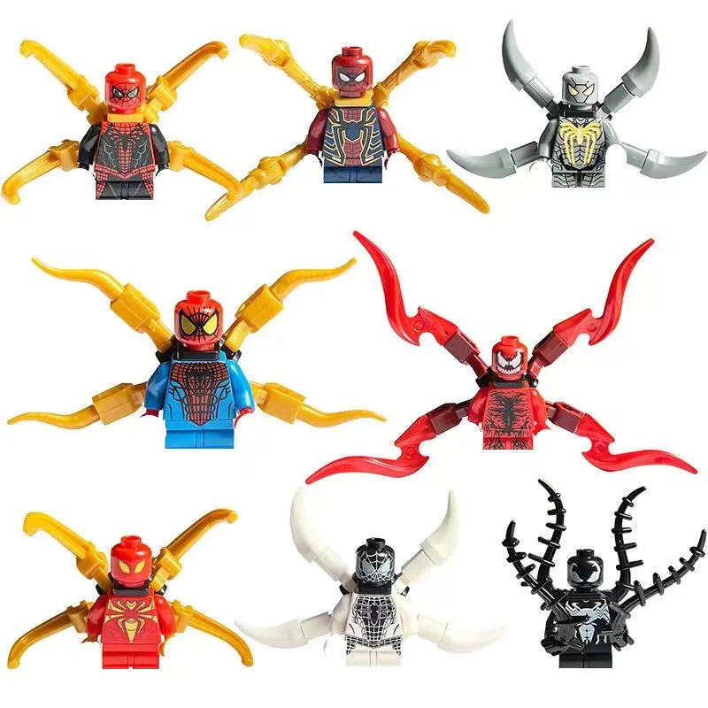 Mego BAUSTEINE – Superhelden Mini-Figuren 🧱🦸‍♂️ (24-teilig)