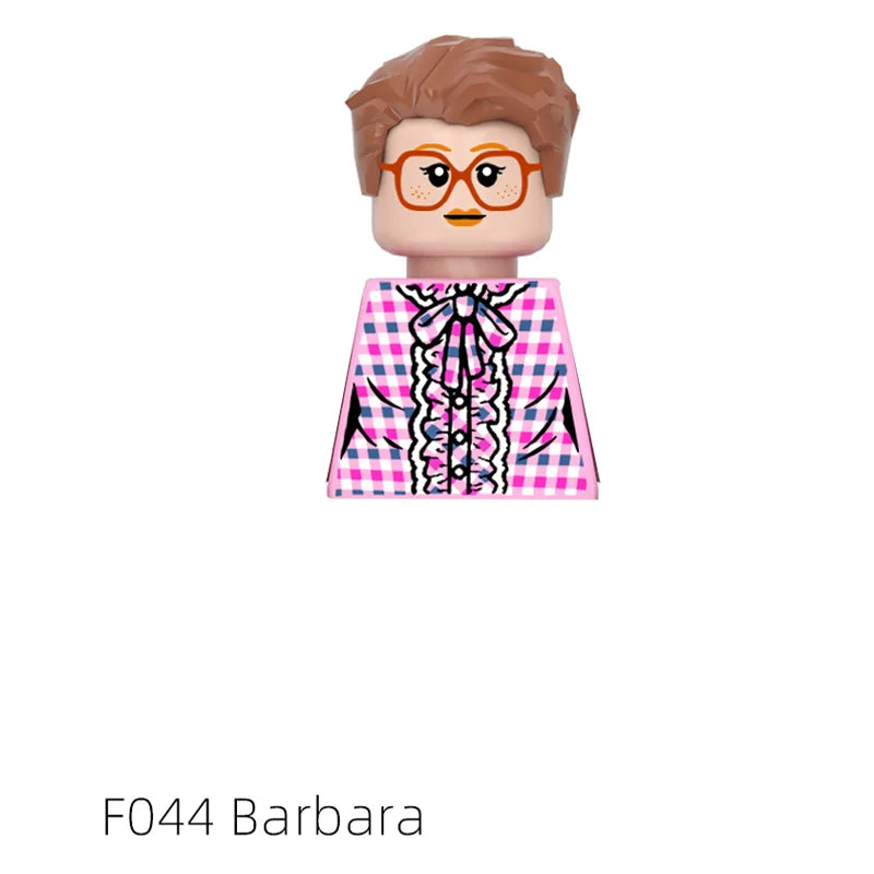 Mego BAUSTEINE – Upside Down Figuren-Set 🧱🕷️ (Stranger-Style)