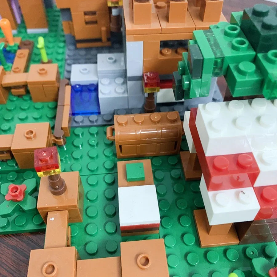 Mego BAUSTEINE – Village Farm Lern- & Bauwelt 🐄🌾