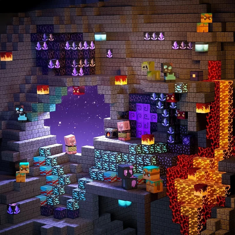 Mego MAGNETSTEINE – Große Kreativbox (100 Teile 🔩)