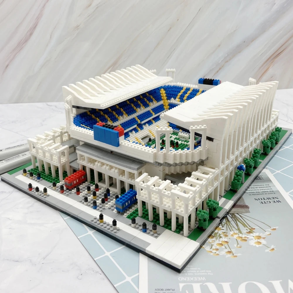 Mego BAUSTEINE – Fußballstadion Architektur-Set 🏟️